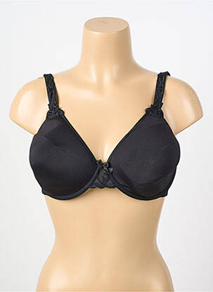 Sutien efect material satinat top sutien modelat negru SIMONE PERELE femeie