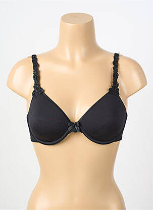 Sutien efect material satinat top sutien modelat negru SIMONE PERELE femeie