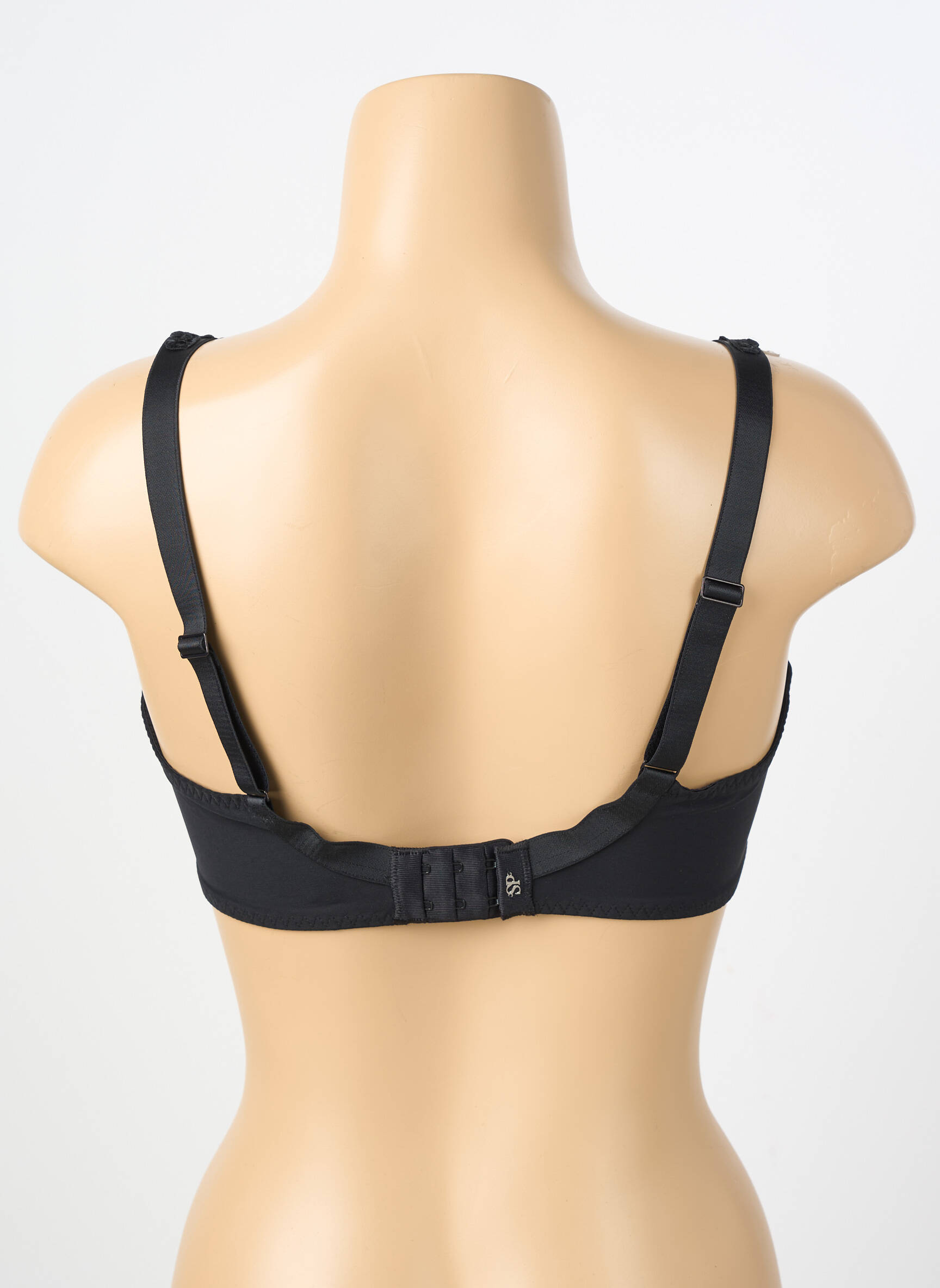 Sutien efect material satinat top sutien modelat negru SIMONE PERELE femeie