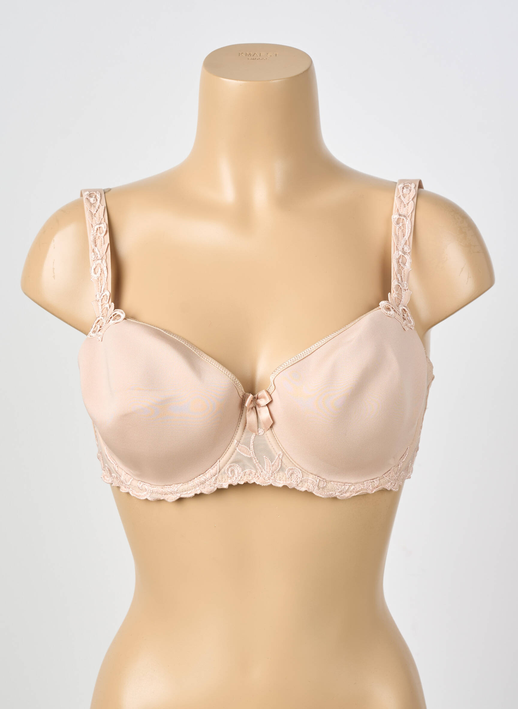 Sutien broderie top sutien modelat culoare piersică SIMONE PERELE femeie