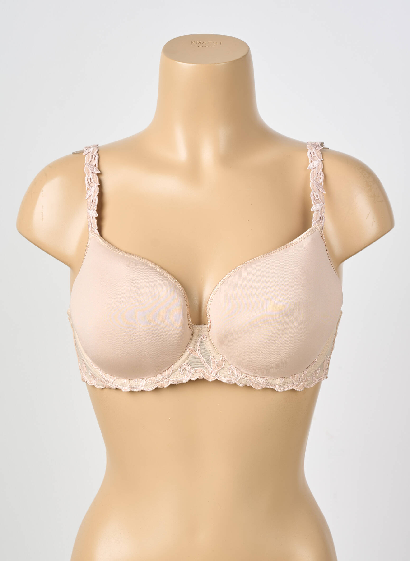 Sutien broderie top sutien modelat culoare piersică SIMONE PERELE femeie