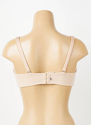 Sutien efect material satinat top sutien modelat roz SIMONE PERELE femeie