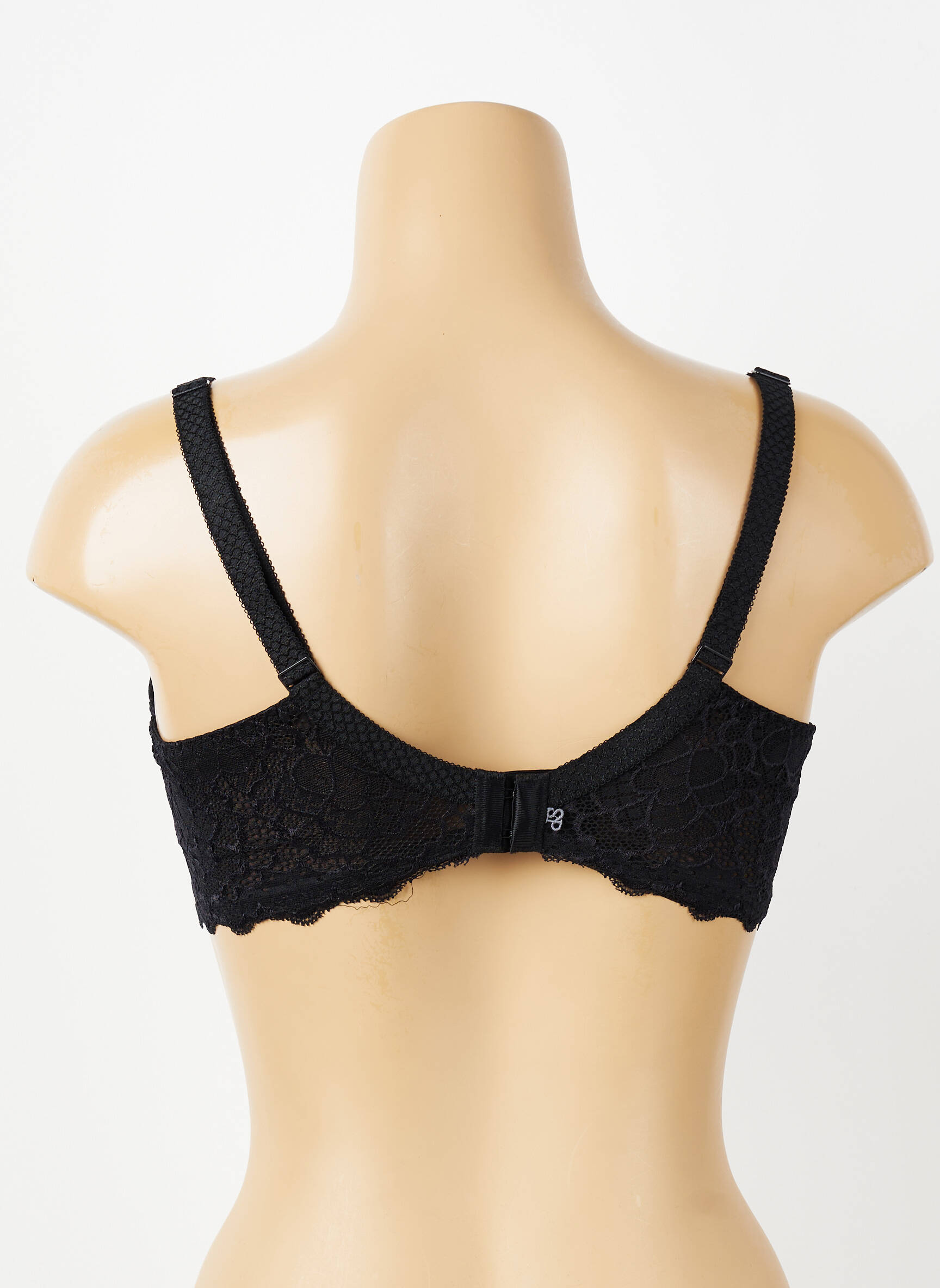 Sutien efect material satinat top sutien modelat negru SIMONE PERELE femeie