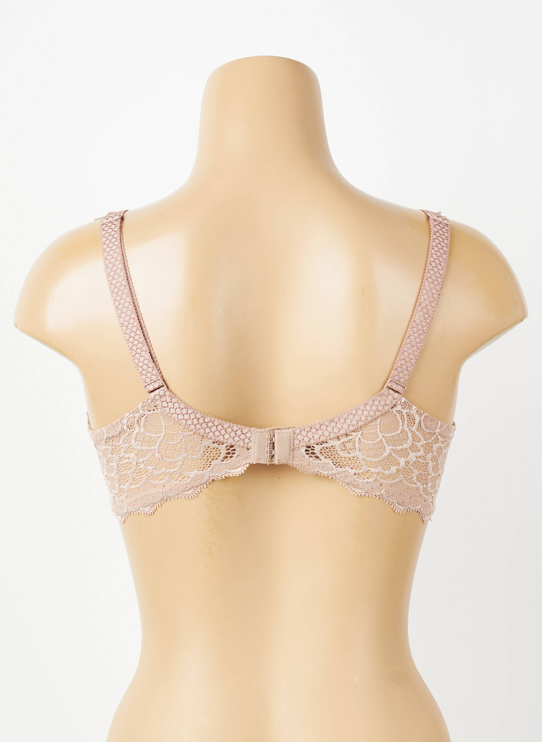Sutien efect material satinat top sutien modelat roz SIMONE PERELE femeie