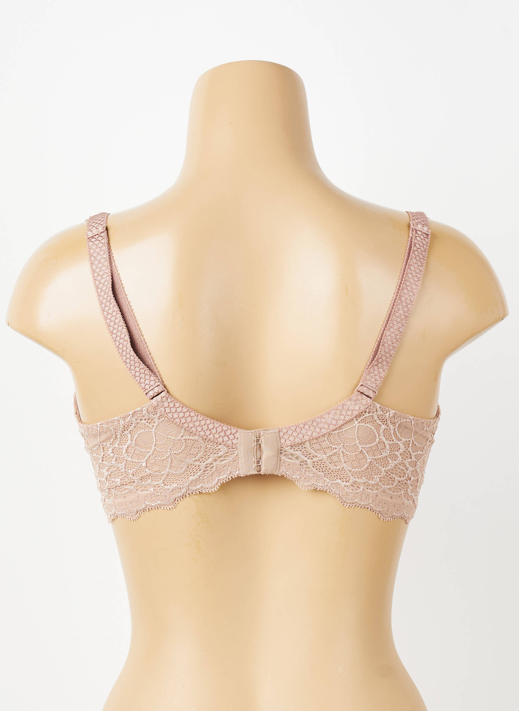 Sutien efect material satinat top sutien modelat roz SIMONE PERELE femeie