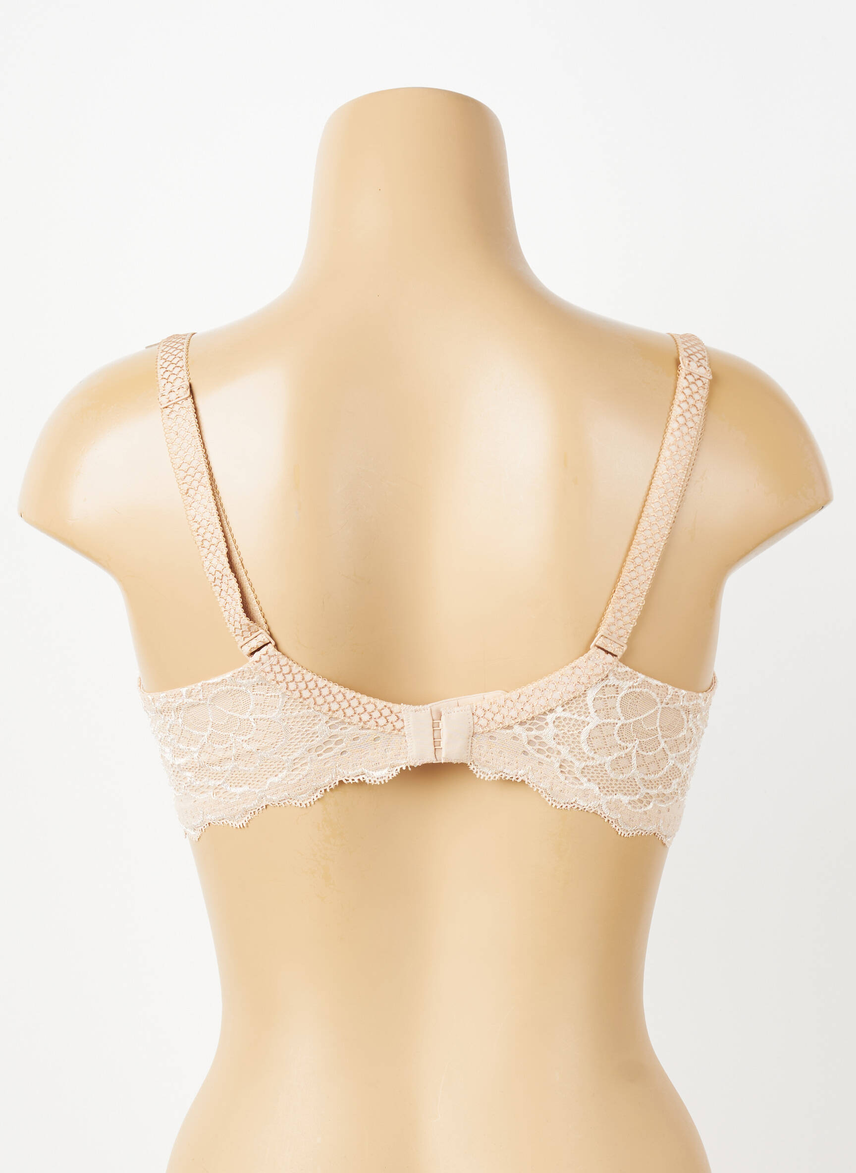 Sutien efect material satinat top sutien modelat roz SIMONE PERELE femeie