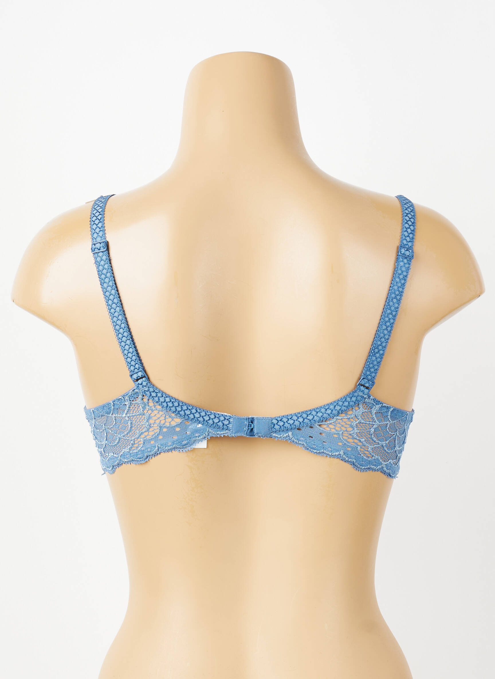 Sutien efect material satinat top sutien modelat albastru SIMONE PERELE femeie