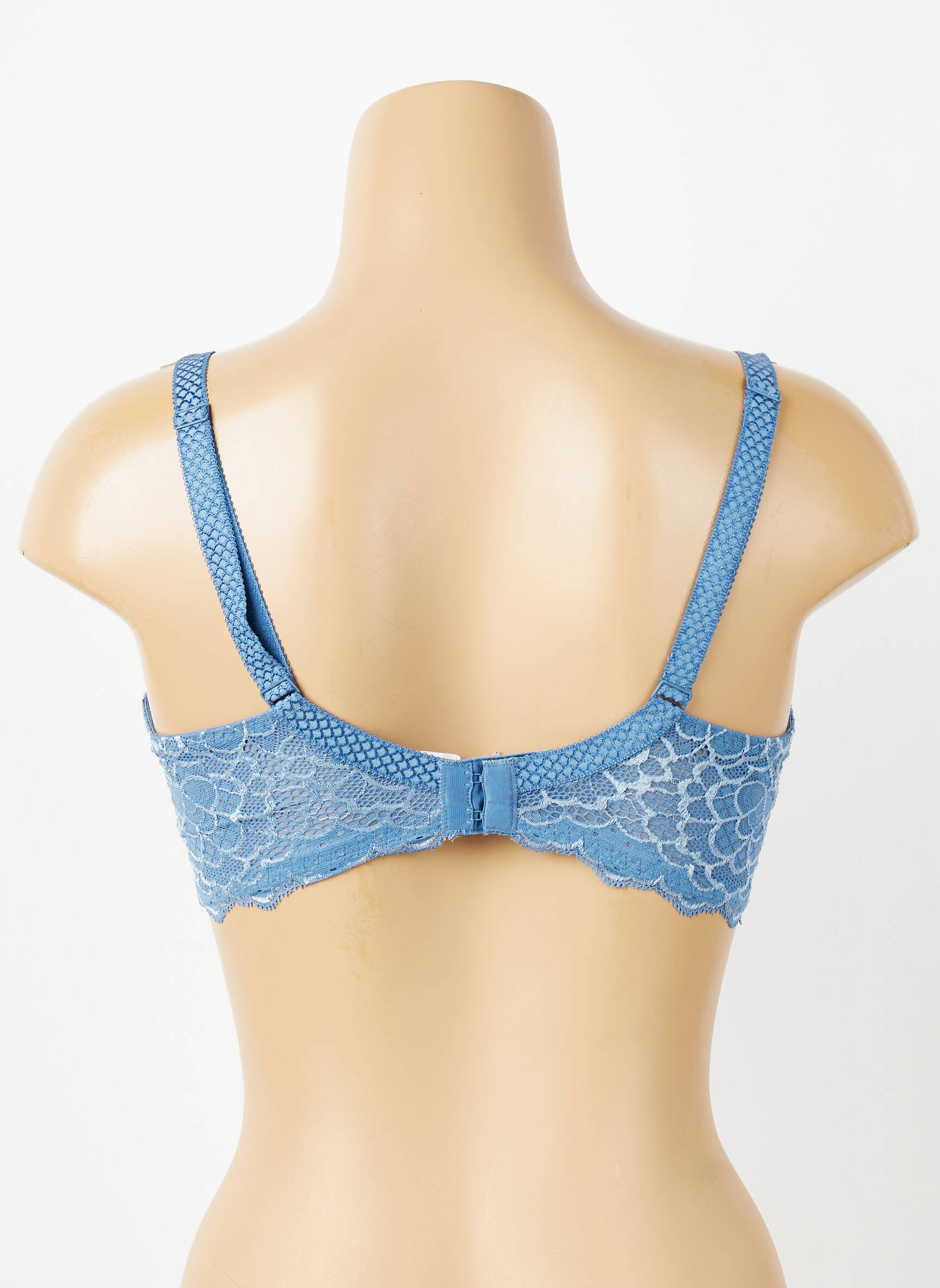 Sutien efect material satinat top sutien modelat albastru SIMONE PERELE femeie