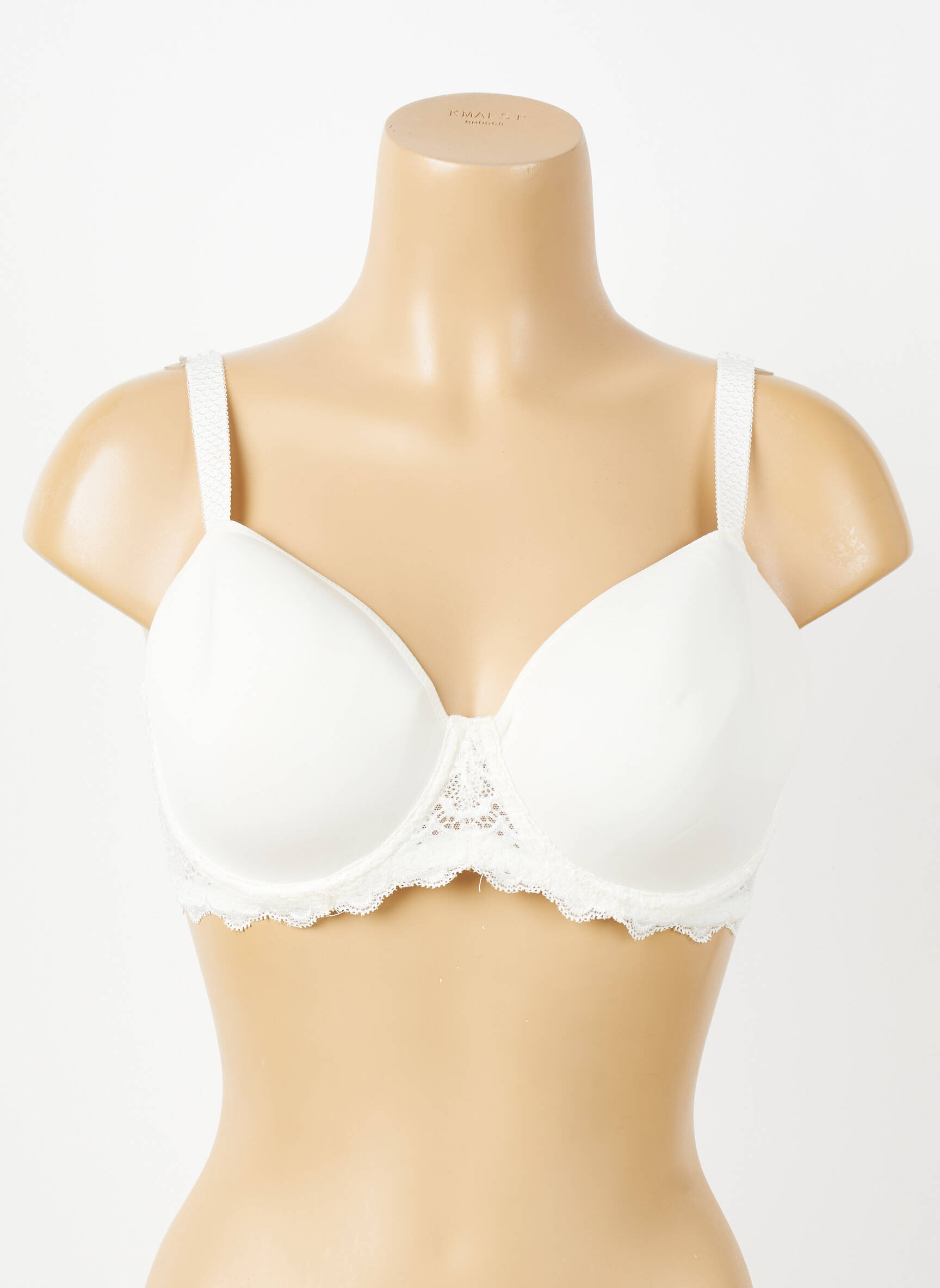 Sutien efect material satinat top sutien modelat bej SIMONE PERELE femeie