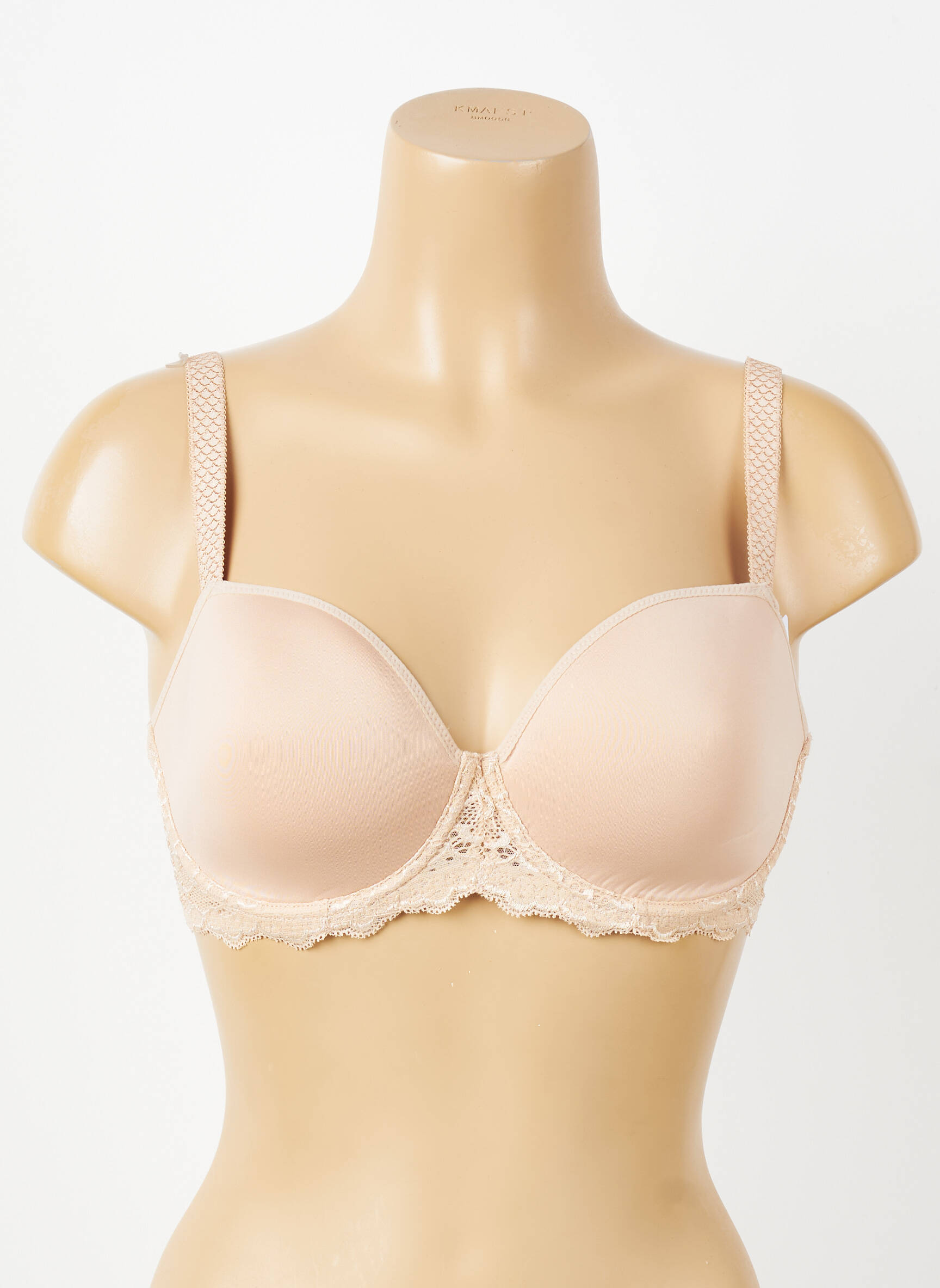 Sutien efect material satinat top sutien modelat roz SIMONE PERELE femeie