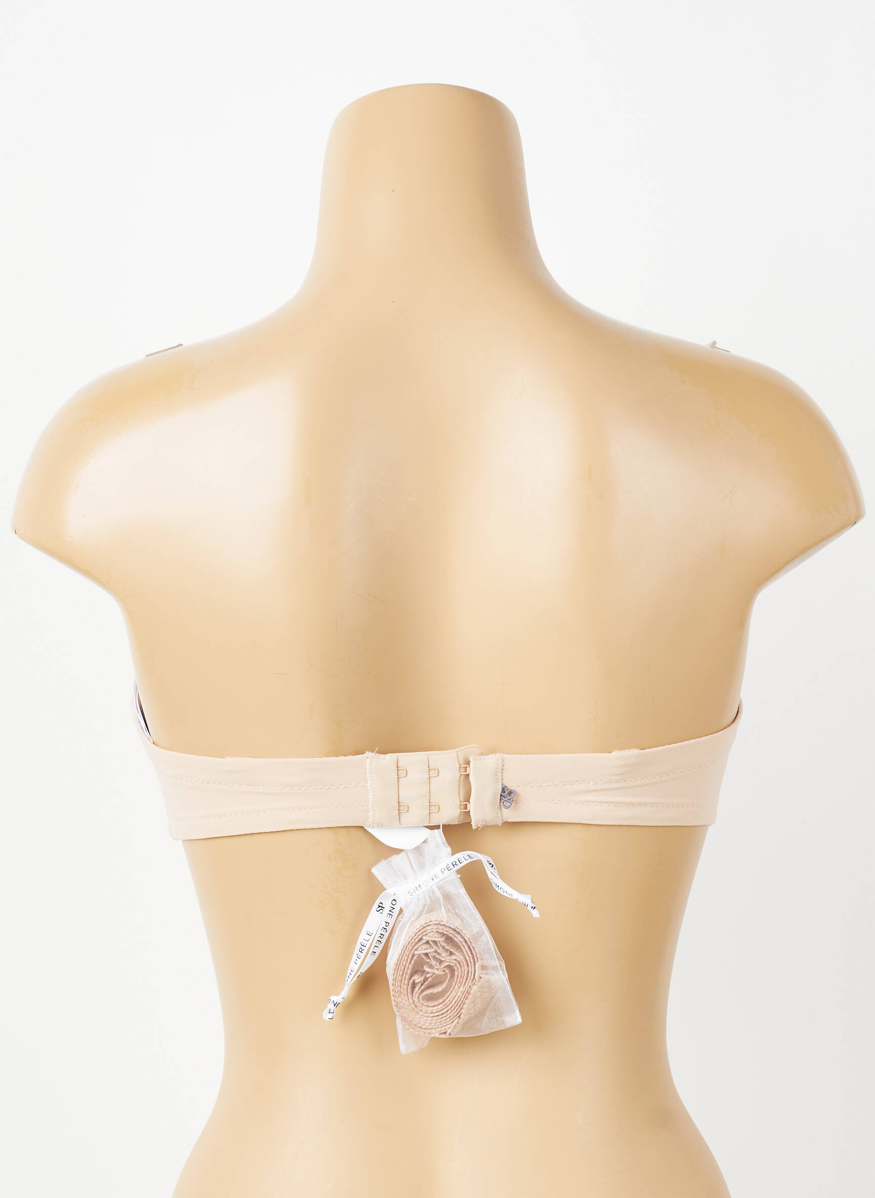 Sutien efect material satinat top sutien modelat roz SIMONE PERELE femeie