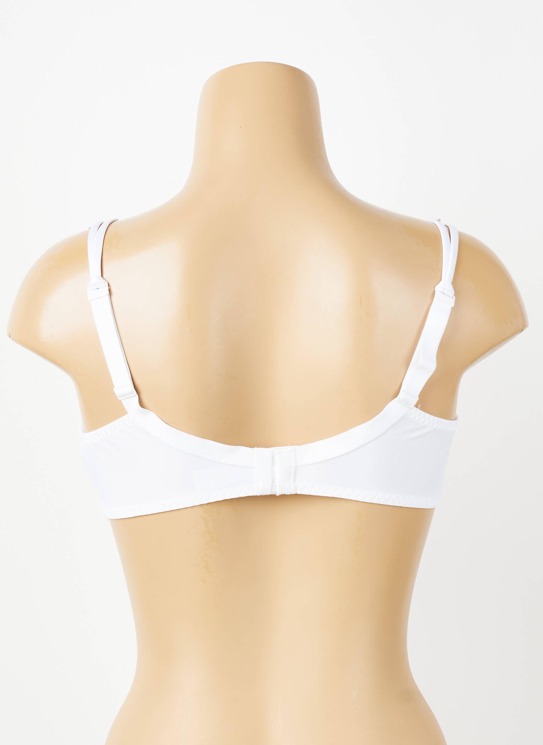 Sutien efect material satinat top sutien modelat alb SIMONE PERELE femeie