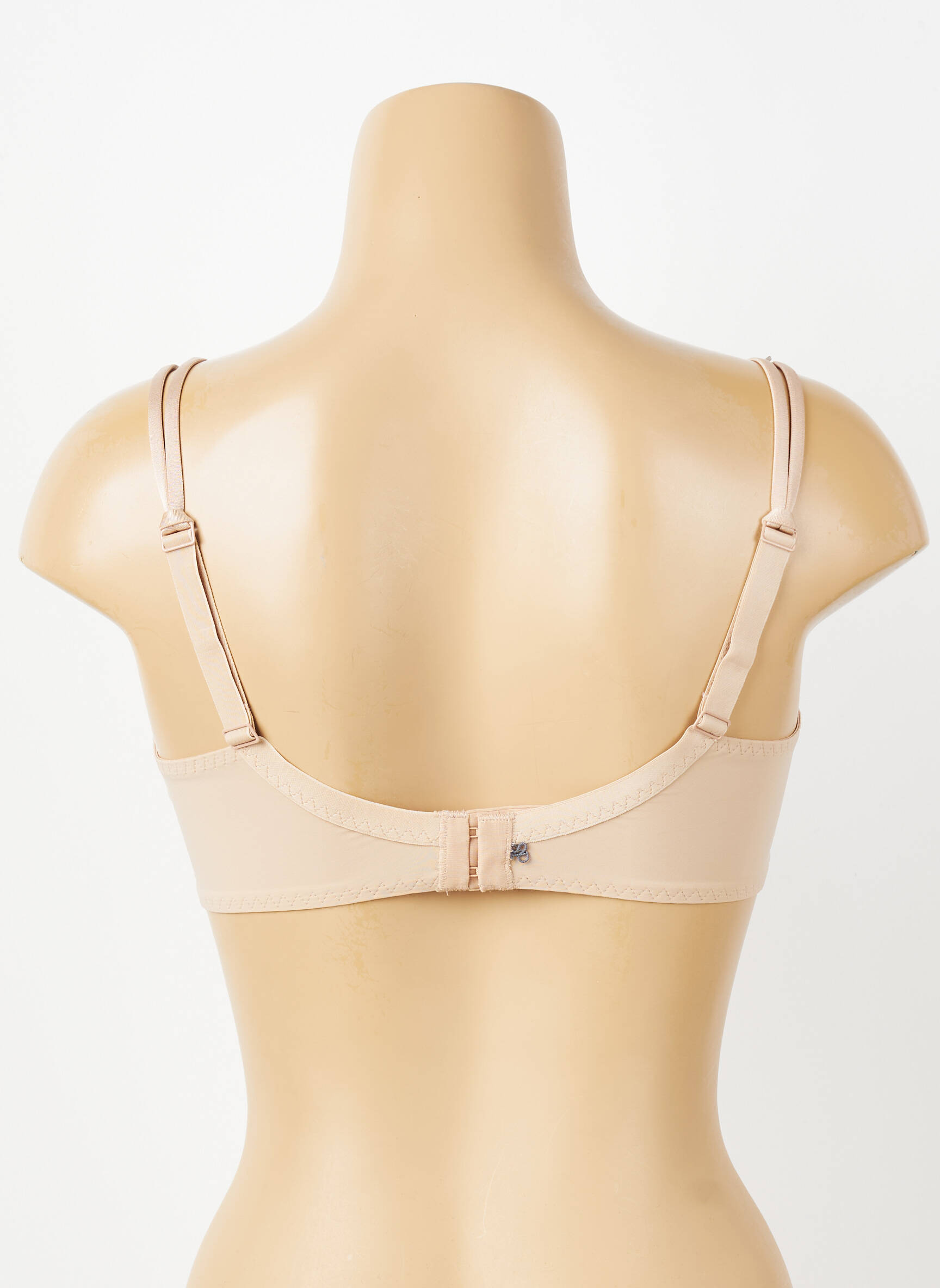 Sutien efect material satinat top sutien modelat culoare piersică SIMONE PERELE femeie