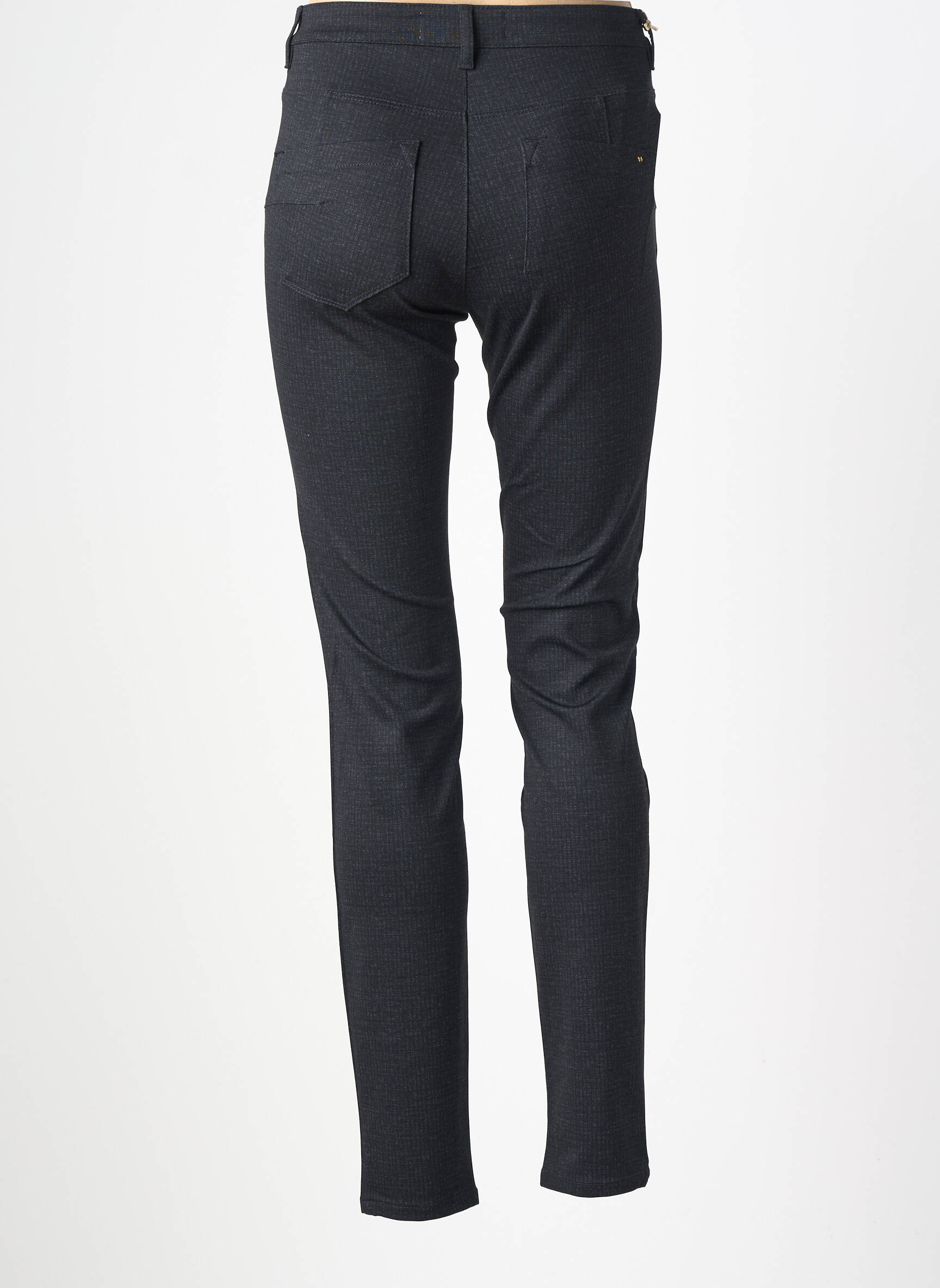 Pantalon slim mărime normală mărime normală gri COUTURIST femeie