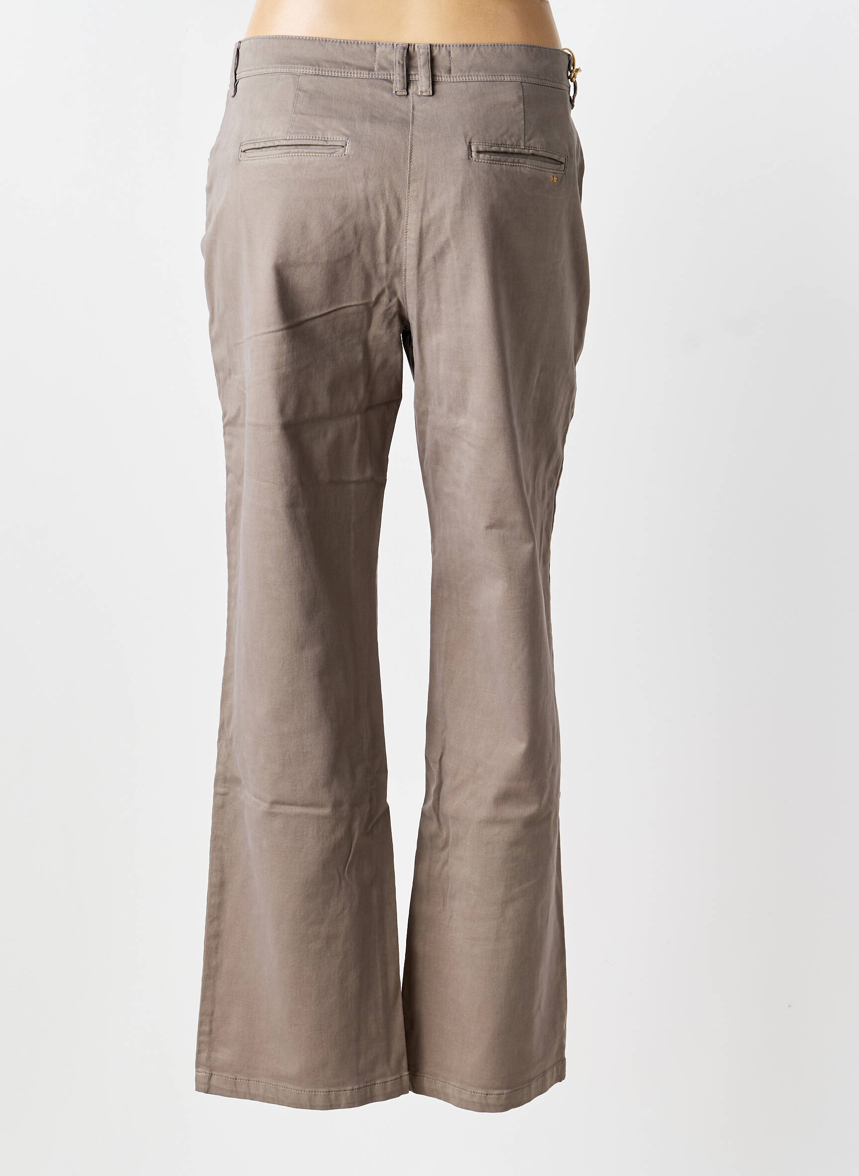 Pantalon drept elasticitate mărime normală gri COUTURIST femeie