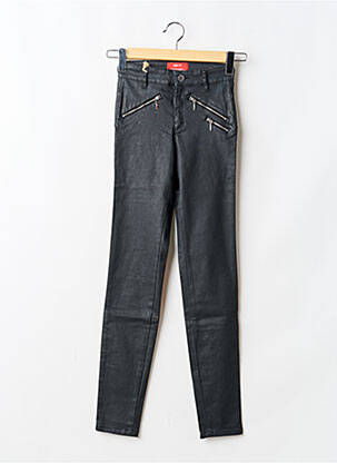 Pantalon slim buzunare negru COUTURIST femeie