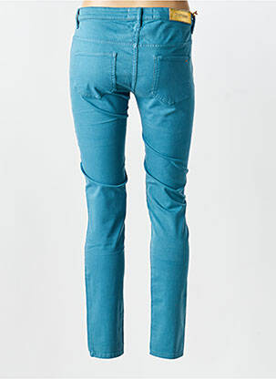 Pantalon slim buzunare albastru COUTURIST femeie