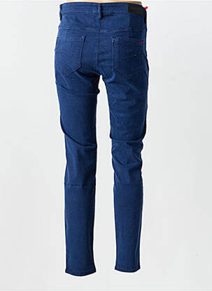 Pantalon slim elasticitate mărime normală albastru COUTURIST femeie