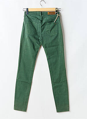 Pantalon slim buzunare verde COUTURIST femeie