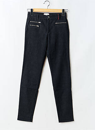 Pantalon slim buzunare negru COUTURIST femeie