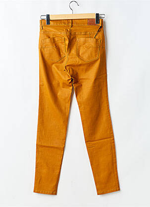 Pantalon slim buzunare galben COUTURIST femeie