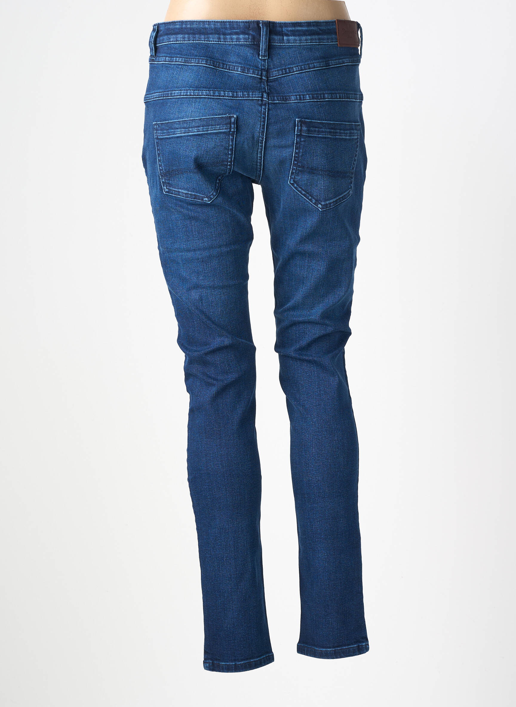 Blugi cu croială slim elasticitate mărime normală albastru COUTURIST femeie