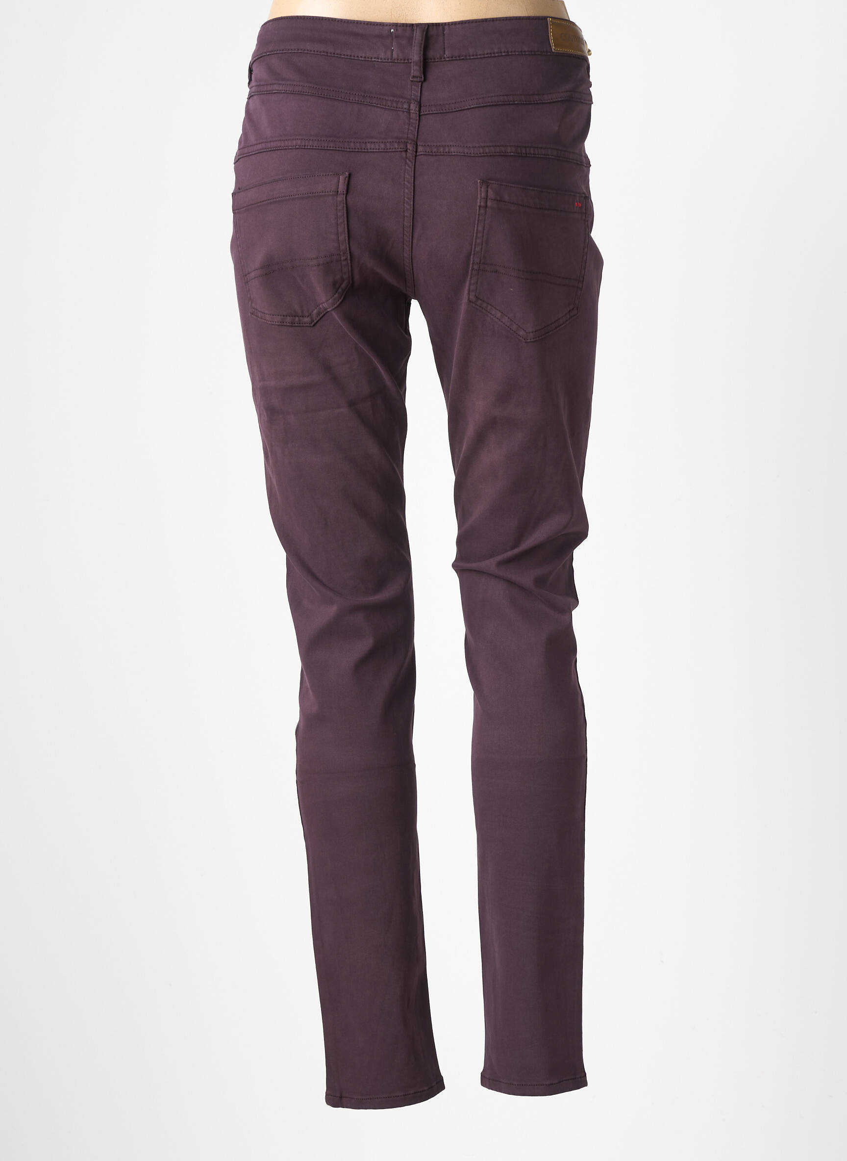 Blugi cu croială slim elasticitate mărime normală violet COUTURIST femeie