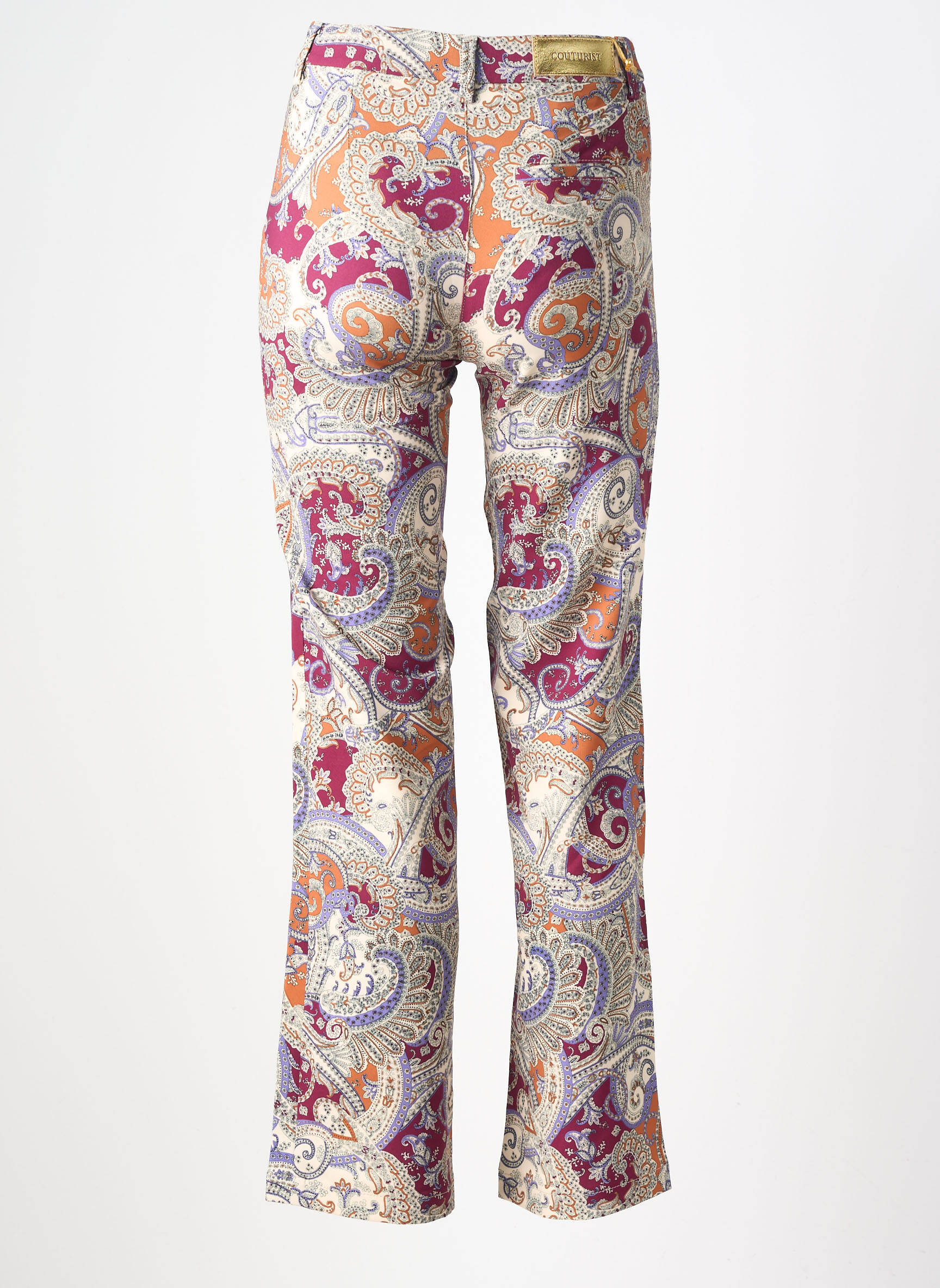 Pantalon evazat mărime normală mărime normală bej COUTURIST femeie