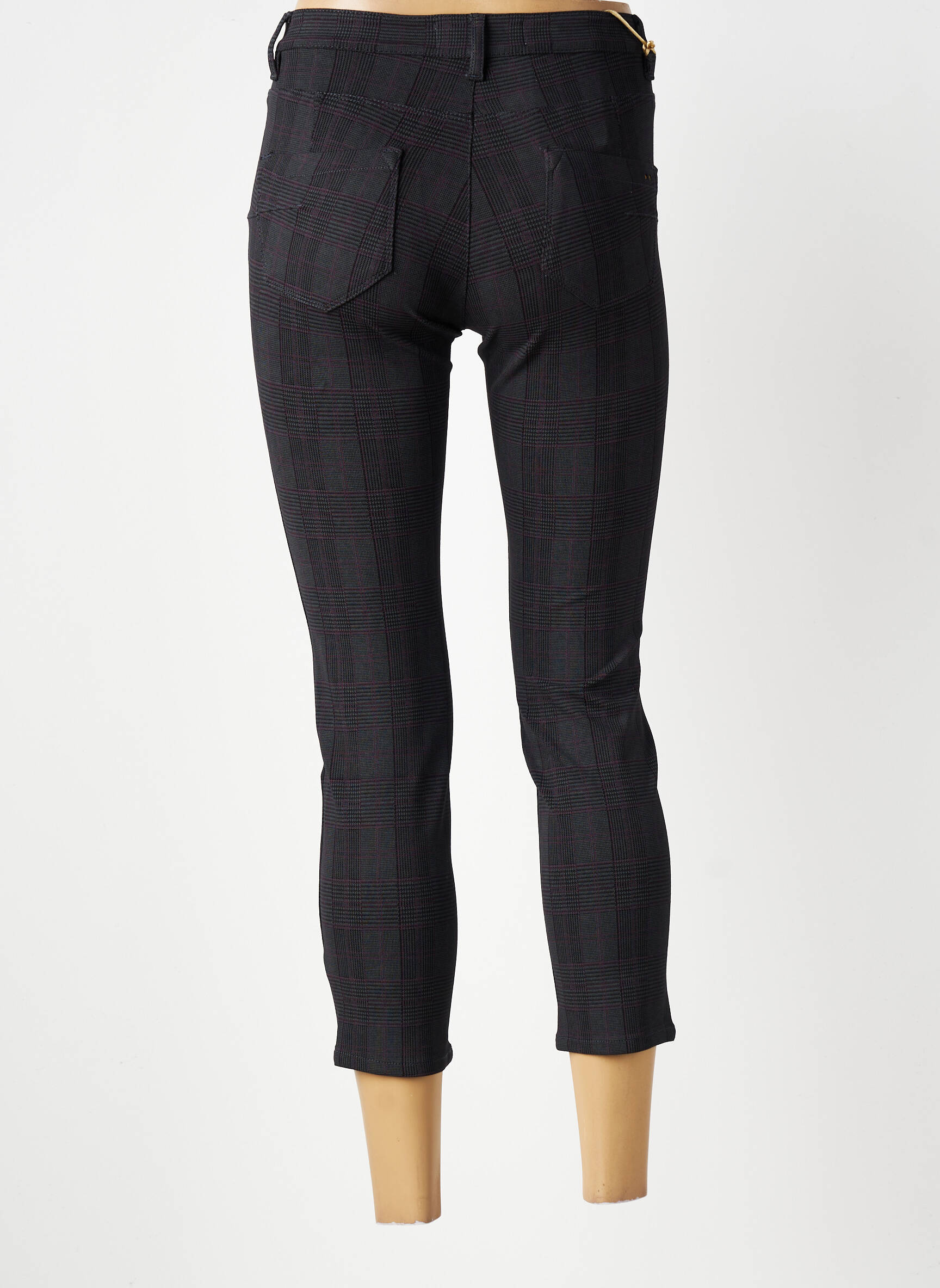 Pantalon 7/8 elasticitate mărime normală gri COUTURIST femeie