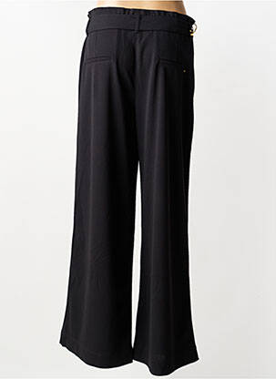 Pantalon drept țesătură crep mărime normală negru COUTURIST femeie