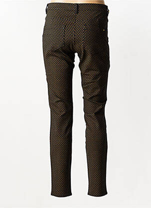 Pantalon slim țesătură poplin mărime normală negru COUTURIST femeie