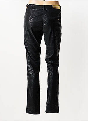 Pantalon slim mărime normală mărime normală negru COUTURIST femeie