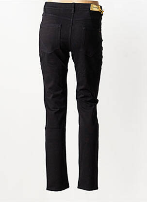 Pantalon slim țesătură poplin mărime normală negru COUTURIST femeie