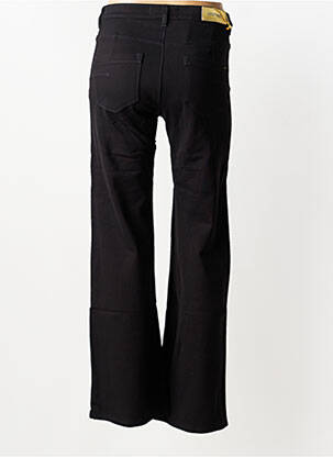 Pantalon evazat elasticitate mărime normală negru COUTURIST femeie