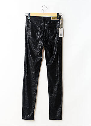 Pantalon slim elasticitate mărime normală negru COUTURIST femeie