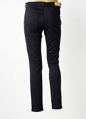 Pantalon slim elasticitate mărime normală negru COUTURIST femeie