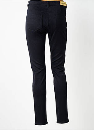 Pantalon slim elasticitate mărime normală negru COUTURIST femeie
