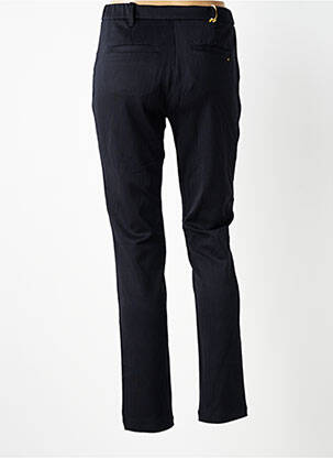 Pantalon chino închidere cu fermoar sub clapetă cu nasturi mărime normală negru COUTURIST femeie