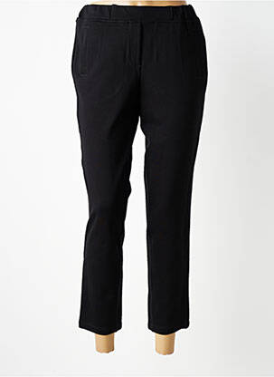 Pantalon 7/8 elasticitate mărime normală negru COUTURIST femeie