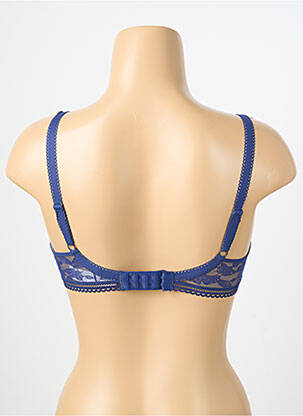 Sutien efect material satinat top sutien modelat albastru PASSIONATA femeie