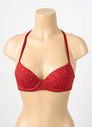 Sutien top sutien push-up top sutien push-up roșu PASSIONATA femeie
