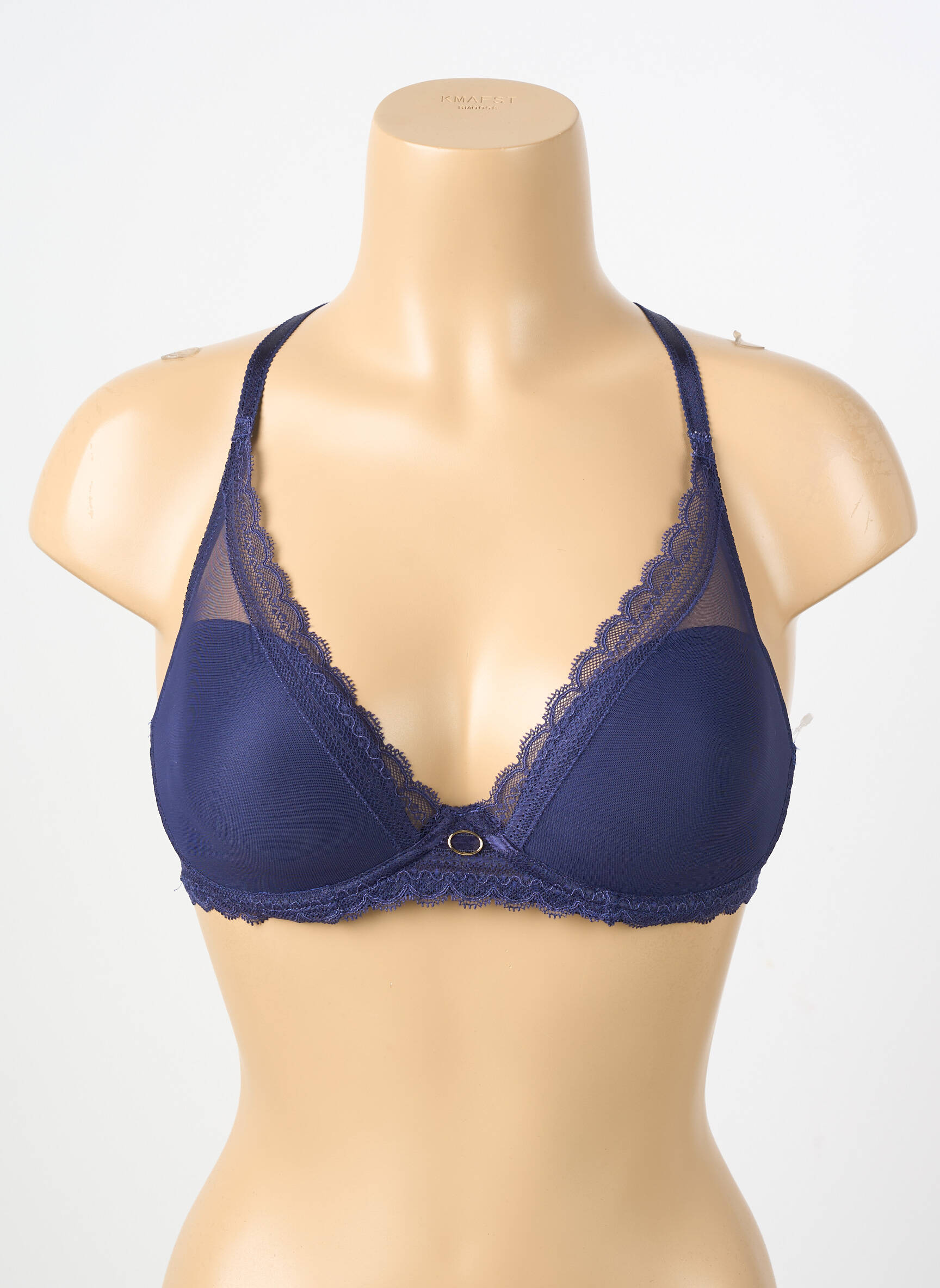 Sutien bretea multi poziție top sutien modelat albastru CHANTELLE femeie