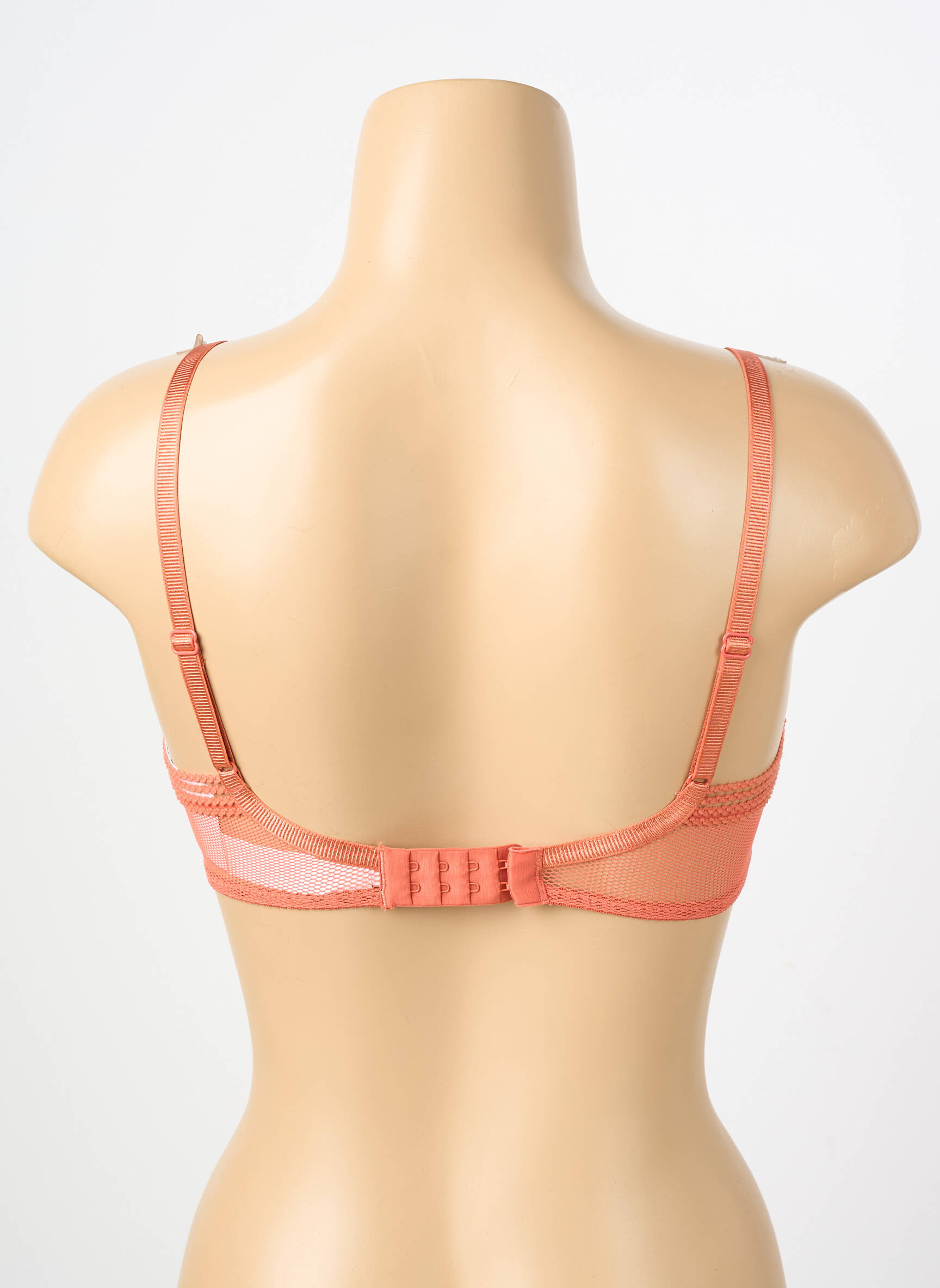 Sutien ușoară și transparentă top sutien modelat portocalie PASSIONATA femeie