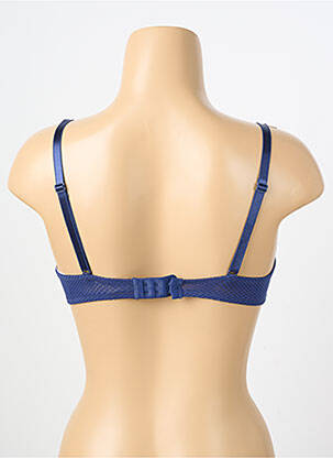 Sutien efect material satinat top sutien modelat albastru PASSIONATA femeie