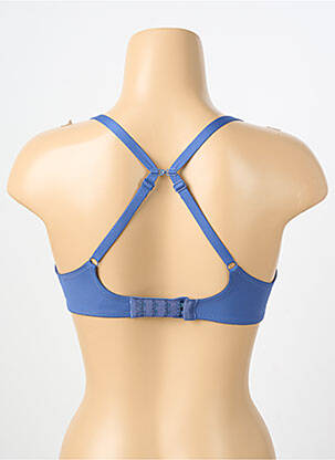 Sutien efect material satinat top sutien modelat albastru PASSIONATA femeie