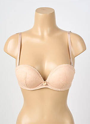 Sutien bretea multi poziție top sutien push-up roz VALEGE femeie