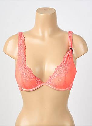 Sutien bretea multi poziție top sutien push-up portocalie VALEGE femeie