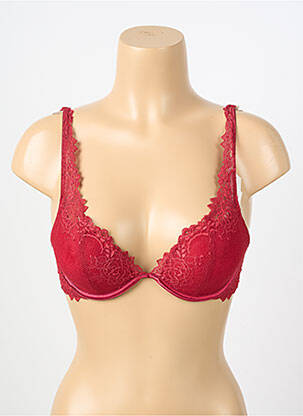 Sutien bretea multi poziție top sutien push-up roșu VALEGE femeie