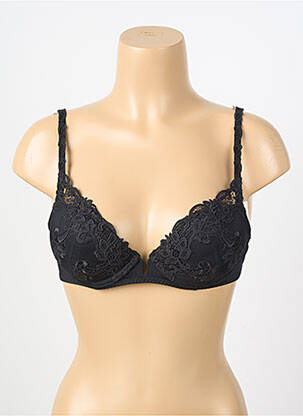 Sutien fără armatură top sutien push-up negru SIMONE PERELE femeie