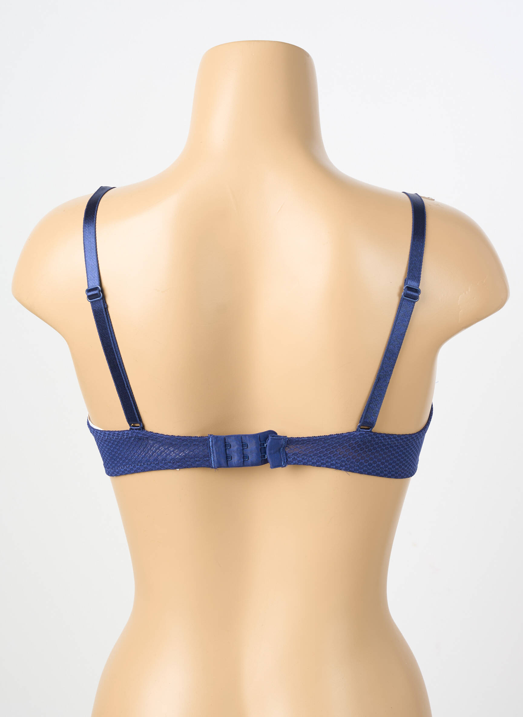 Sutien efect material satinat top sutien modelat albastru PASSIONATA femeie